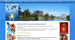 Desktop Screenshot of eurlanguages.com