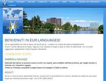 Tablet Screenshot of eurlanguages.com